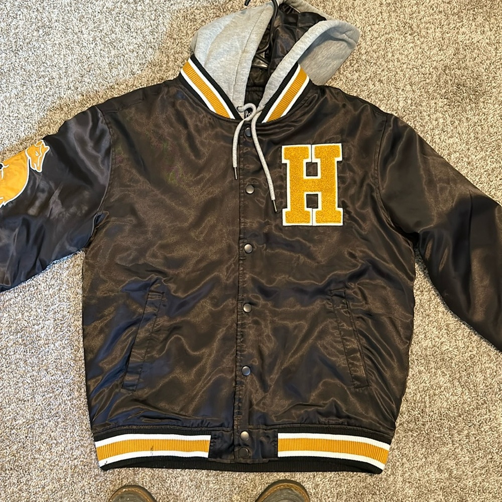 Hufflepuff Harry Potter small letterman’s jacket